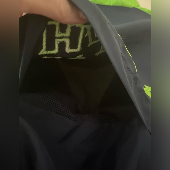 NWT NFL Team Apparel 1/4 Zip Seattle Seahawks Windbreaker Medium - Picture 7 of 12